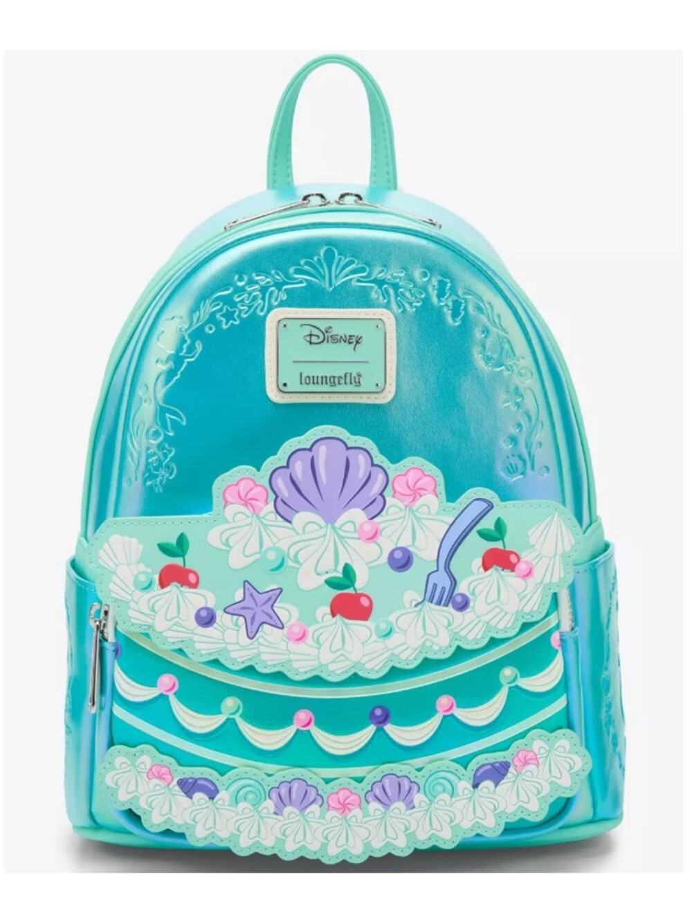 Loungefly Disney The Little Mermaid Ariel Cake Mini Backpack | NWT